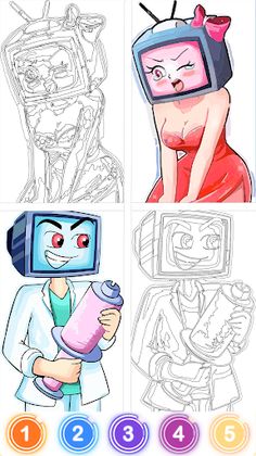 Cameraman Skibidi Toilet color - Screenshot 1