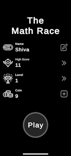The Math Race - Screenshot 1