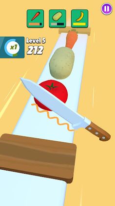 Chef slices cook - Screenshot 1