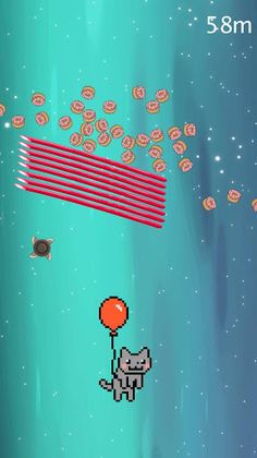 Pixel Candy Cat - Screenshot 2