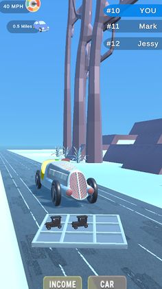 Merg Car Racing - Screenshot 1