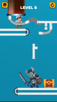 Hero Rescue: Poison Puzzle - Screenshot 1