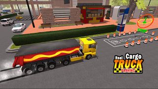 Real Cargo Truck Parking Game - Screenshot 1