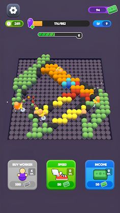 Balloon Cut - Idle Games - Screenshot 1