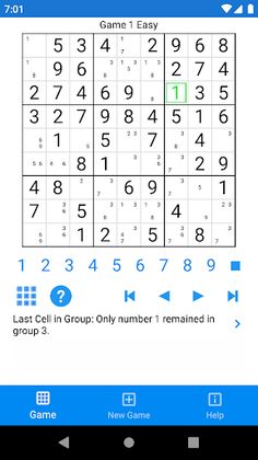 Mentor Sudoku - Screenshot 3