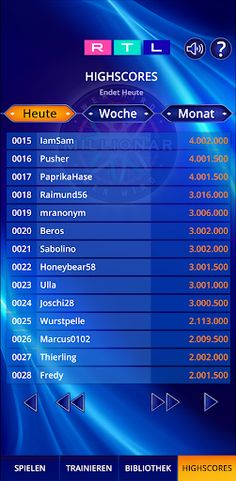 Wer wird Millionär? Training - Screenshot 4