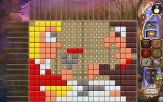 Fantasy Mosaics 43: Haunted Fo - Screenshot 2
