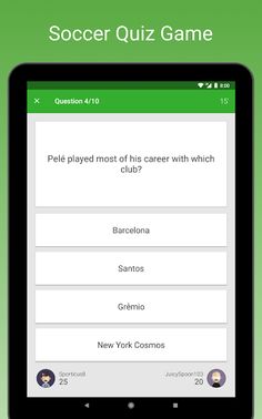 Soccer Fan Quiz - Screenshot 4