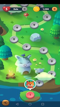 Nusty Fox - bubble shot game - Screenshot 2