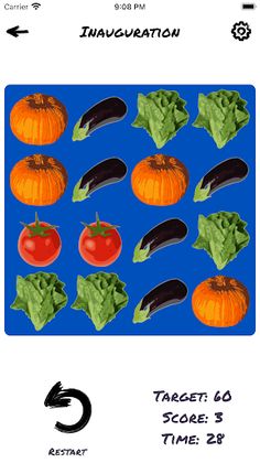 Vegetable President - Screenshot 1