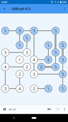 Hashi Puzzle - Screenshot 1