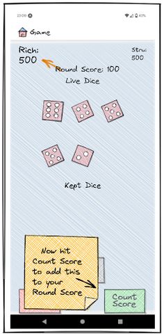 Sketchy Farkle! - Screenshot 4