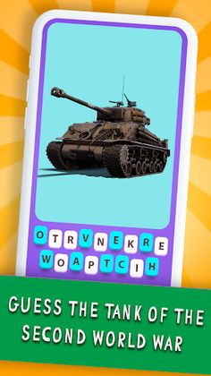 World War II Tanks Quiz - Screenshot 1