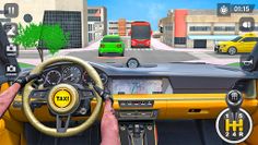 Real Taxi Parking Games 3D - Screenshot 3