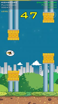 Flick Egg - Flap this bird - Screenshot 1