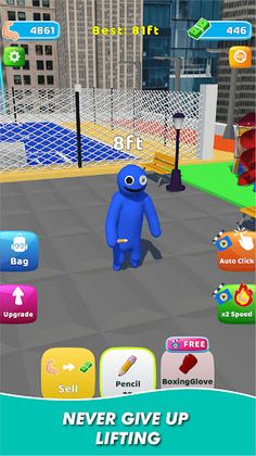 Hero Lifting Master 3D - Screenshot 1