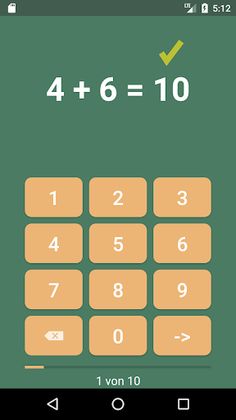 Kopfrechnen Klasse 1 - Screenshot 3