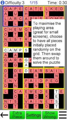 Jigsaw Crossword + - Screenshot 3