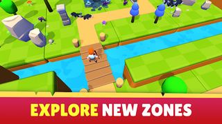 Craft and battle: idle knight - Screenshot 2