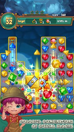 Jewels Adventure - Screenshot 2