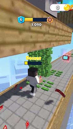 Craft Money Run 3D - Screenshot 3