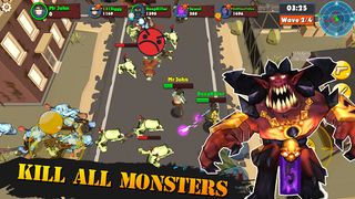 HEROES CLASH - PVP AND ZOMBIE - Screenshot 3