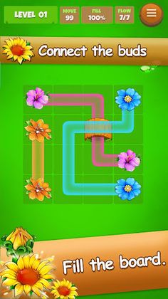 Flower Garden: Connect Mania - Screenshot 1