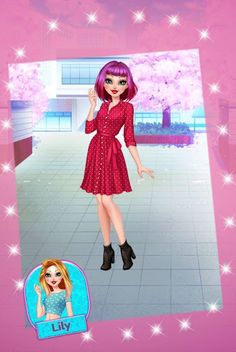Girls Dress up College Fashion - Screenshot 4