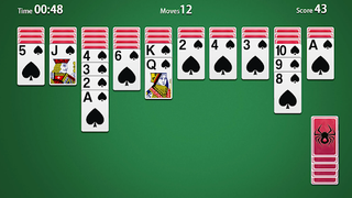 Spider Solitaire - Card Games - Screenshot 1
