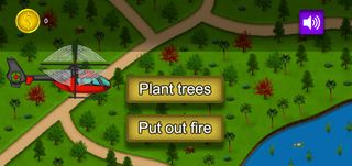 Helicopter: Putting out fires  - Screenshot 1