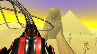 Pyramids VR Roller Coaster - Screenshot 1