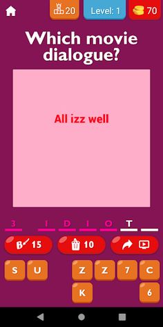 Guess Bollywood Movie Dialogue - Screenshot 1