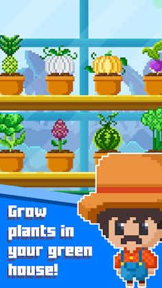Fresbo Pixel Greenhouse Farmer - Screenshot 1