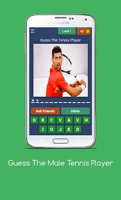 Guess The Male Tennis Player - Screenshot 1