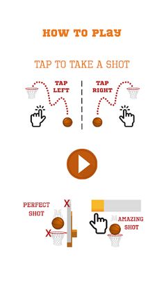 Tap Basketball! - Screenshot 1