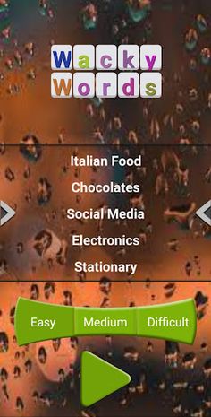 Wacky Words - Word Search - Screenshot 3