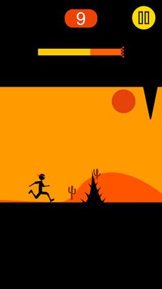 Dark Ninja : Stickman Run - Screenshot 1