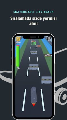 Skateboard: City Track - Screenshot 2