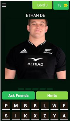 Guess All Blacks Players - Screenshot 4