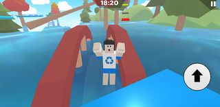 Escape from flood parkour - Screenshot 2