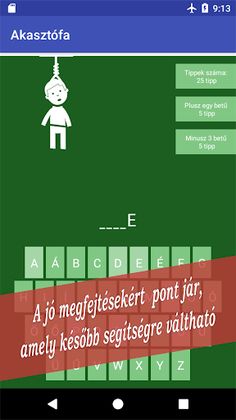 Hungarian Hangman - Screenshot 3
