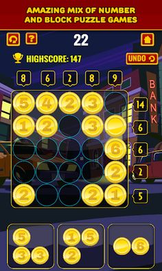 Number puzzle game - Money - Screenshot 2