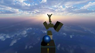 Racing Balls in Sky 3D - Screenshot 2
