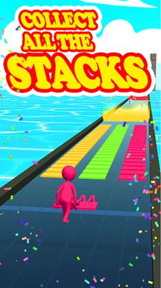 Super Color Bricks - Runner 3D - Screenshot 4