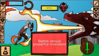 Mini roguelike RPG: Dragon Sla - Screenshot 1