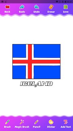European country flag coloring - Screenshot 1