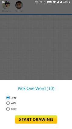 Pictionary Multiplayer - Screenshot 1