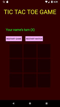 Tic Tac Toe Game - Screenshot 4