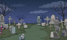Cemetery Treasure Escape - Screenshot 2