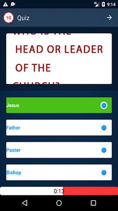 Church Quiz - Screenshot 3